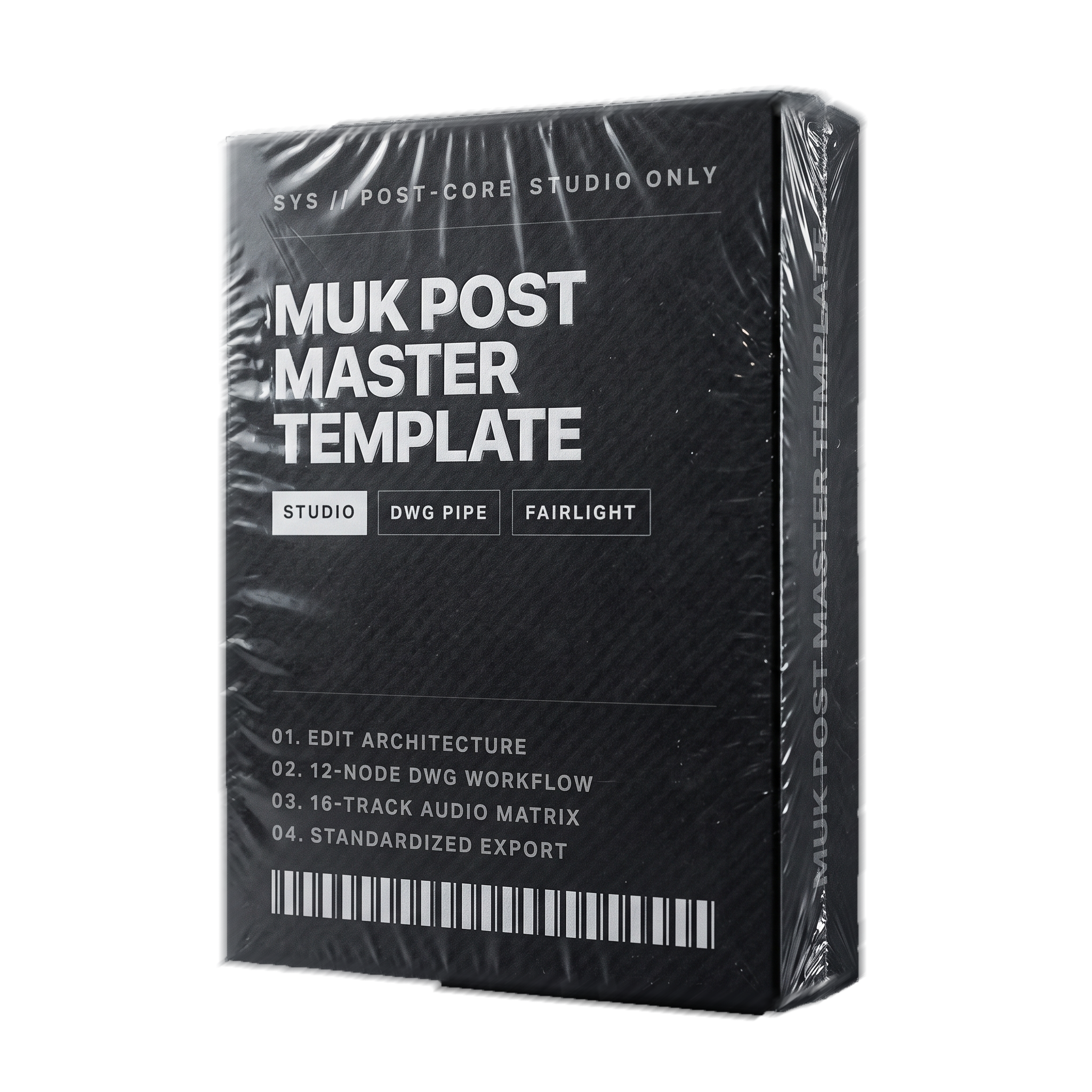 Muk Post Ultimate Master Template Physical Packaging Mockup